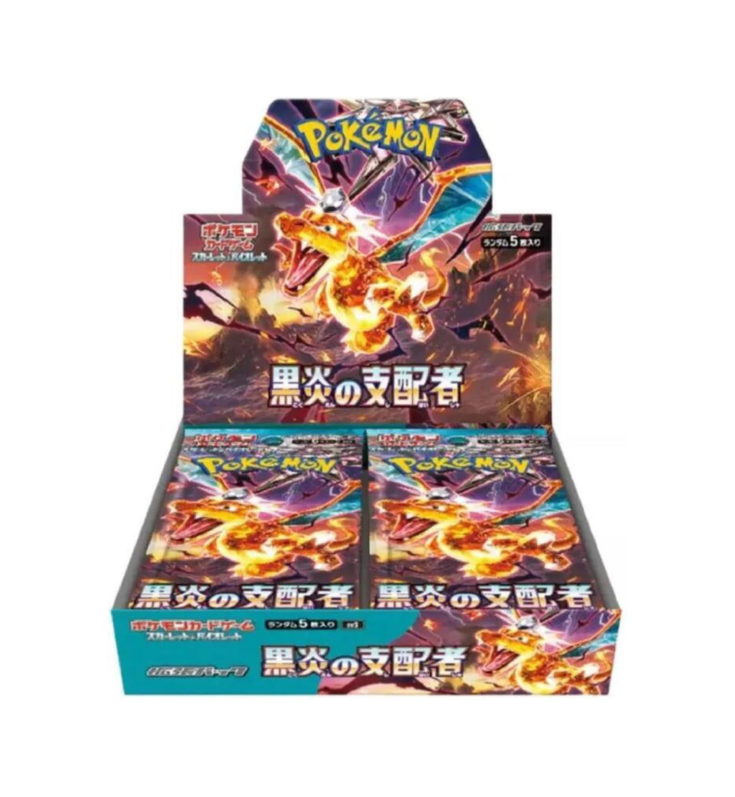 Pokémon SV3: Ruler of the Black Flame - Booster Box Japanese