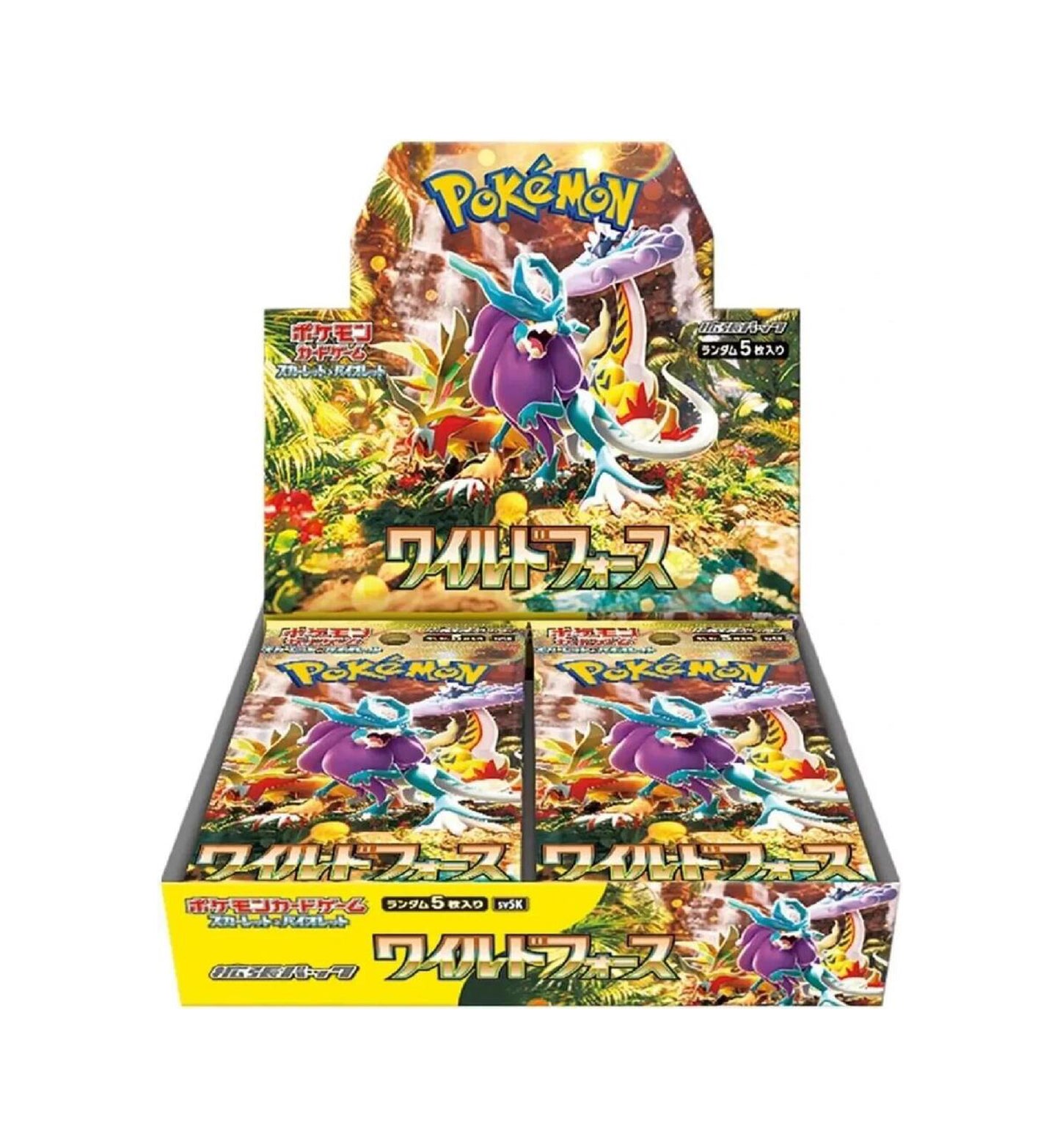 Pokémon SV5K: Wild Force - Booster Box Japanese