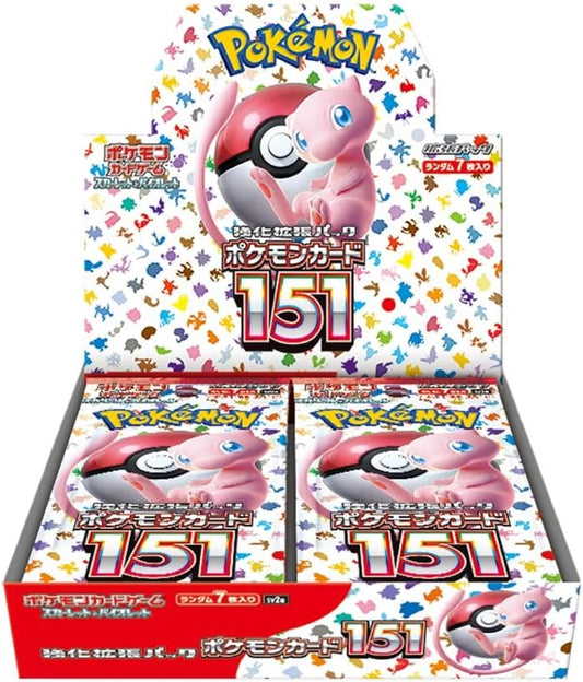 Pokemon 151 sv2a - Booster Box Japanese